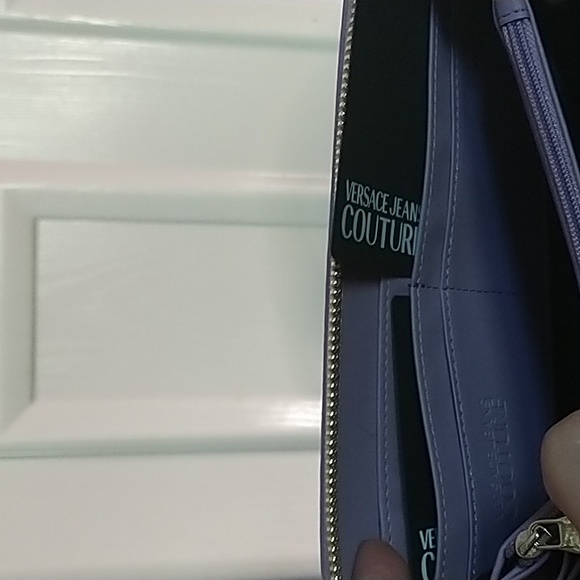 Versace jeans couture New Wallet 4x8 NEW ON BOX - Picture 8 of 15